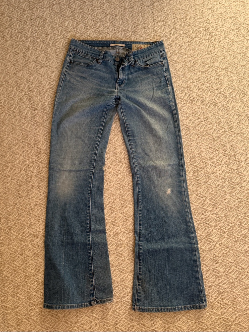 Levi's Light Blue Flared Jeans